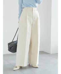 Te chichi | 【宮本茉由着用】コーデュロイワイドパンツ(その他パンツ)