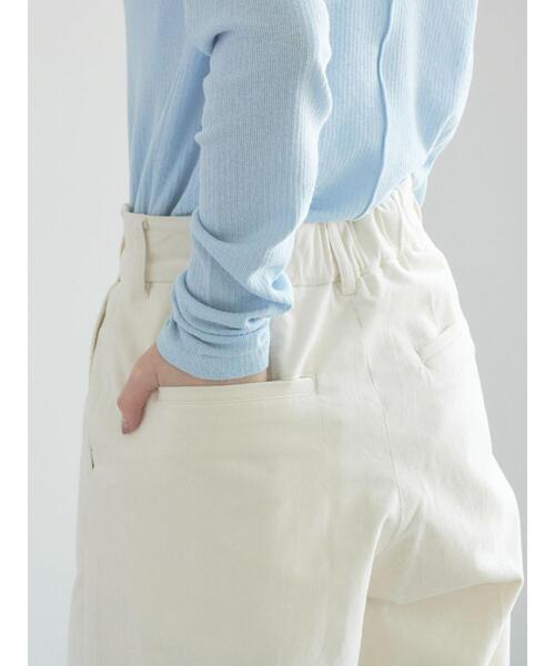 Te chichi（テチチ）の「【宮本茉由着用】コーデュロイワイドパンツ（その他パンツ・レディース・オフホワイト/チャコールグレー/ブラック・F）」の20枚目の写真