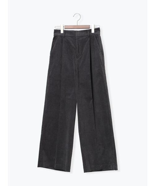 Te chichi（テチチ）の「【宮本茉由着用】コーデュロイワイドパンツ（その他パンツ・レディース・オフホワイト/チャコールグレー/ブラック・F）」の21枚目の写真
