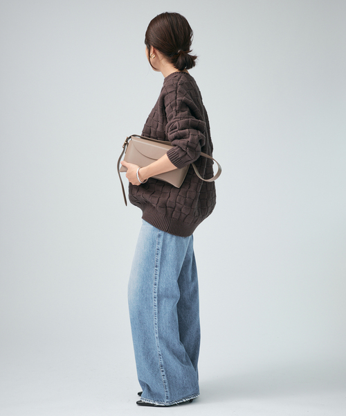 upperhights(アッパーハイツ)の「upper hights アッパーハイツ THE LAUREN L8G312202SBI/FSB(デニムパンツ・レディース・ベージュ/コバルトブルー・27/26/25/24/23)」の17枚目の写真