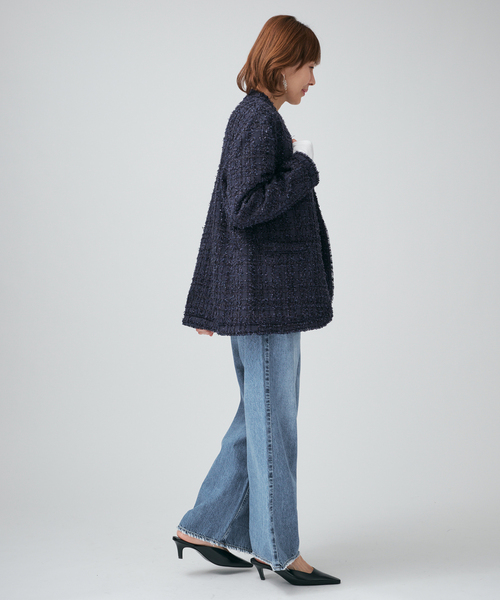upperhights(アッパーハイツ)の「upper hights アッパーハイツ THE LAUREN L8G312202SBI/FSB(デニムパンツ・レディース・ベージュ/コバルトブルー・27/26/25/24/23)」の20枚目の写真