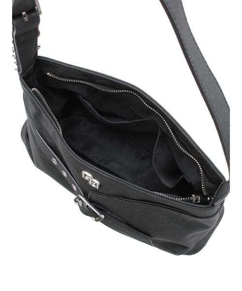 GYDA（ジェイダ）の「GG belt design glitter BAG（ハンドバッグ・レディース・その他1/ブラック・FREE）」の10枚目の写真