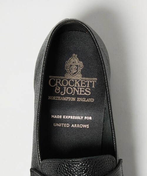 CROCKETT&JONES（クロケットアンドジョーンズ）の「【別注】＜CROCKETT&JONES＞CIBO HARVARD2/ローファー（ドレスシューズ・メンズ・ブラック・7h/8）」の7枚目の写真