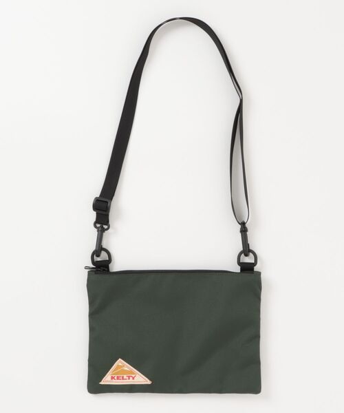 KELTY(ケルティ)の「約109gの軽量設計【KELTY】ES FLAT POUCH S サコッシュ ショルダーバッグ 軽量(ショルダーバッグ・レディース・ホワイト系/マスタード/ネイビー/ベージュ/ブラック系/タン/セージグリーン/アニマル/スカイブルー/オリーブ/ブラウン系/ブラック/レオパード・ONE SIZE)」の8枚目の写真