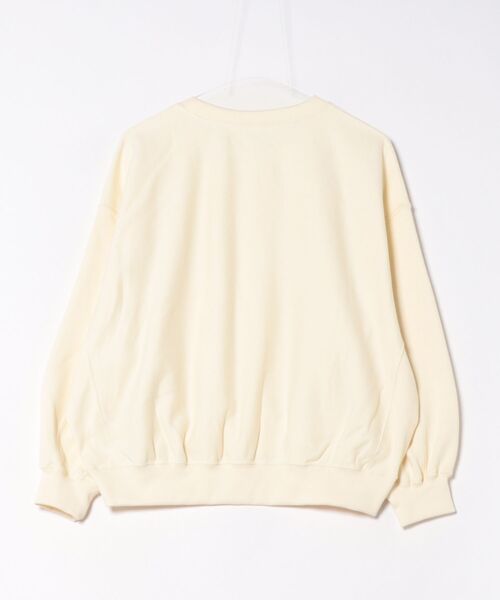 coca（coca）（コカ）の「裏毛ボリュームシルエットスウェット（スウェット・レディース・ネイビー/イエロー・S/M/L）」の21枚目の写真