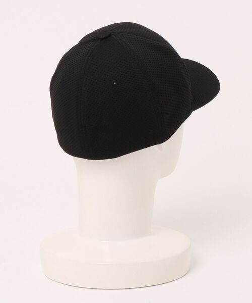 FLEXFIT(フレックスフィット)の「《Flexfit》3D Hexagon Stretch Jersey Cap(キャップ・メンズ・ダークグレー/ホワイト/ブラック・L-XL/S-M)」の6枚目の写真