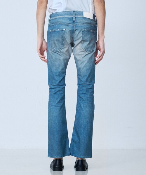 5351 POUR LES HOMMES(ゴーサンゴーイチプールオム)の「【プリント】フレア デニム パンツ(デニムパンツ・メンズ・インディゴブルー/グレー/カーキ・44/46/48/50)」の17枚目の写真