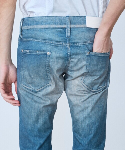 5351 POUR LES HOMMES(ゴーサンゴーイチプールオム)の「【プリント】フレア デニム パンツ(デニムパンツ・メンズ・インディゴブルー/グレー/カーキ・44/46/48/50)」の18枚目の写真