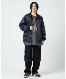 SEVENSELAH（セブンセラー）の「アイレットカーゴパンツ ブラック（その他パンツ）」