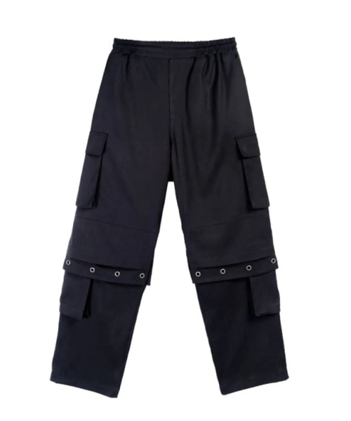 SEVENSELAH（セブンセラー）の「アイレットカーゴパンツ ブラック（その他パンツ・メンズ・その他・32/30/28）」の2枚目の写真