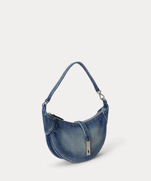 Polo ID デニム ミニ ショルダー バッグ（ショルダーバッグ）｜POLO