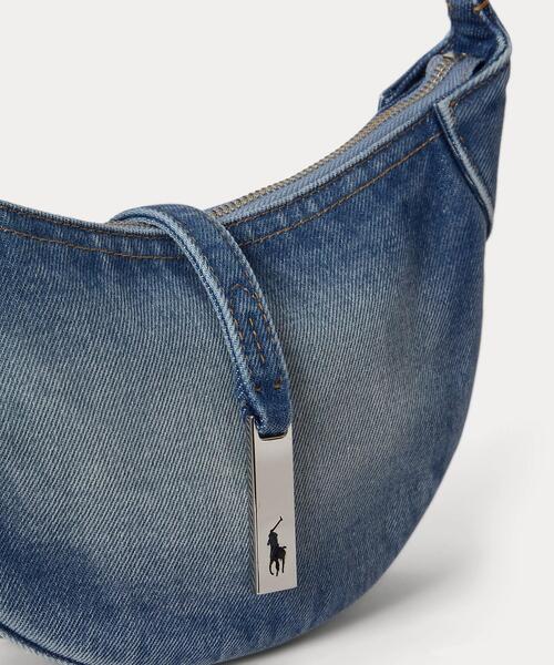 Polo ID デニム ミニ ショルダー バッグ（ショルダーバッグ）｜POLO