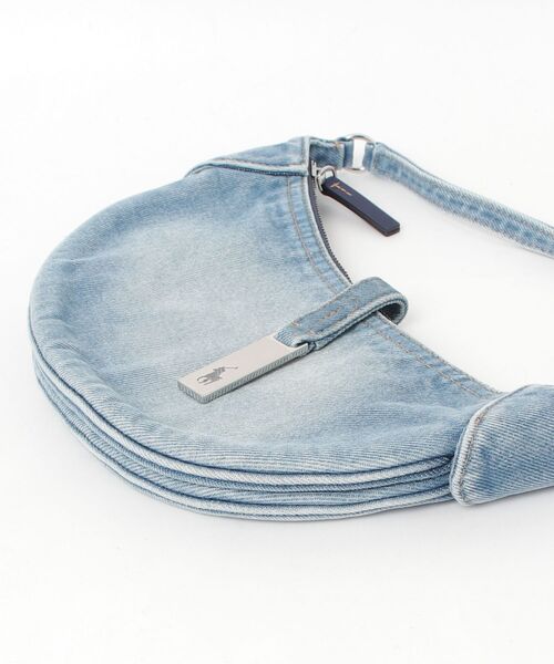 Polo ID デニム ミニ ショルダー バッグ（ショルダーバッグ）｜POLO