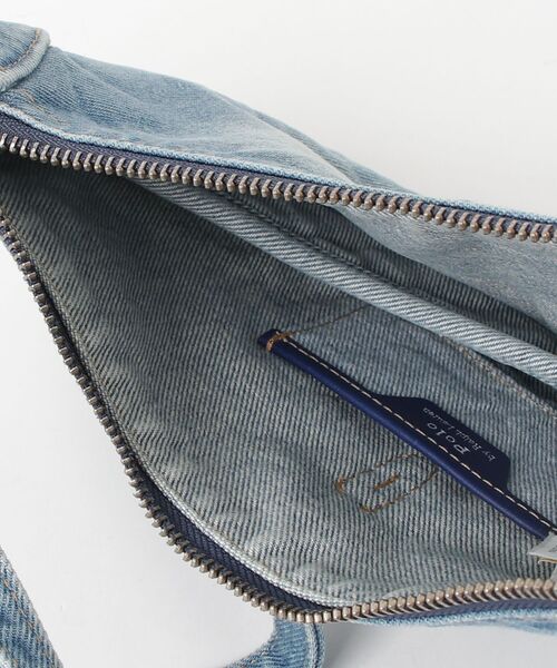 Polo ID デニム ミニ ショルダー バッグ（ショルダーバッグ）｜POLO