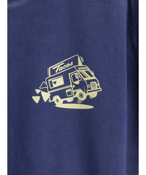 GAP（ギャップ）の「リラックスフィット グラフィックTシャツ (キッズ)（Tシャツ/カットソー・キッズ・アイボリー/ブラック/ブラウン/ブルー・150cm/140cm/130cm/120cm/110cm/160cm）」の16枚目の写真