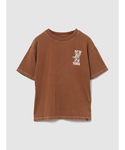 GAP（ギャップ）の「リラックスフィット グラフィックTシャツ (キッズ)（Tシャツ/カットソー・キッズ・アイボリー/ブラック/ブラウン/ブルー・150cm/140cm/130cm/120cm/110cm/160cm）」の10枚目の写真