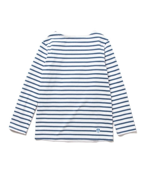 ORCIVAL（オーシバル）の「ORCIVAL× ビーミング by ビームス / 40th別注 バスクシャツ（Tシャツ/カットソー・レディース・ロイヤルブルー・1/0）」の11枚目の写真