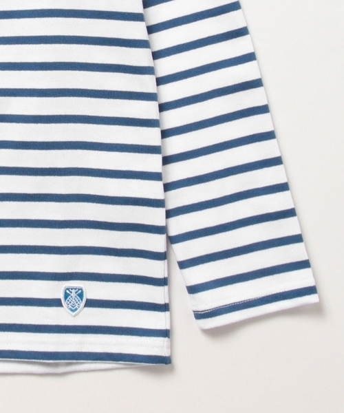 ORCIVAL（オーシバル）の「ORCIVAL× ビーミング by ビームス / 40th別注 バスクシャツ（Tシャツ/カットソー・レディース・ロイヤルブルー・1/0）」の14枚目の写真