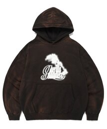 Cavish（カビシ）の「DYED ROCHA HOODIE BLACK(CV2DFUM403A)（パーカー）」