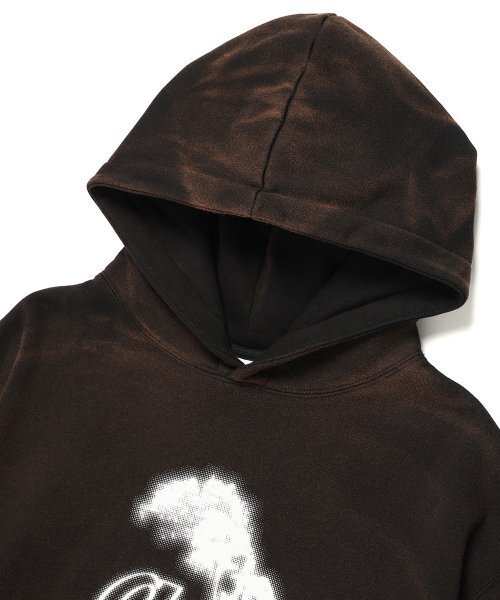 Cavish(カビシ)の「DYED ROCHA HOODIE BLACK(CV2DFUM403A)(パーカー・レディース・ブラック・L/M/S/XL)」の3枚目の写真