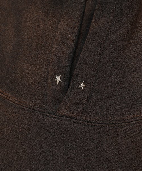 Cavish(カビシ)の「DYED ROCHA HOODIE BLACK(CV2DFUM403A)(パーカー・レディース・ブラック・L/M/S/XL)」の5枚目の写真