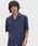 FRED PERRY�i�t���b�h�y���[�j�́uCompress Mesh Revere Collar Shirt�^���k���b�V���I�[�v���J���[�V���c�i�V���c/�u���E�X�j�v�b�l�C�r�[