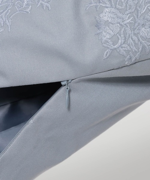 HARE（ハレ）の「Flowerシシュウジャケット(HARE)（テーラードジャケット・レディース・ピンク/ブラック/ライトブルー・FREE）」の6枚目の写真