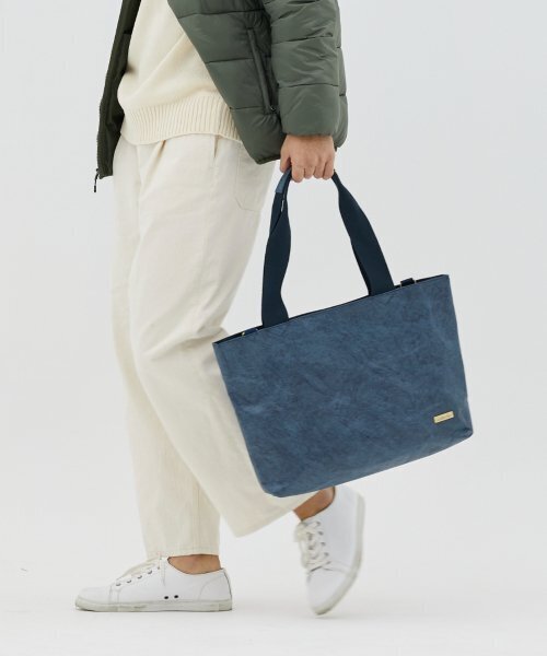 WALLAROO(ワラル)の「エコフレンドリー3ウェイバッグ ラファワイド_ブルー(エコバッグ/サブバッグ・レディース・ブルー・FREE)」の4枚目の写真