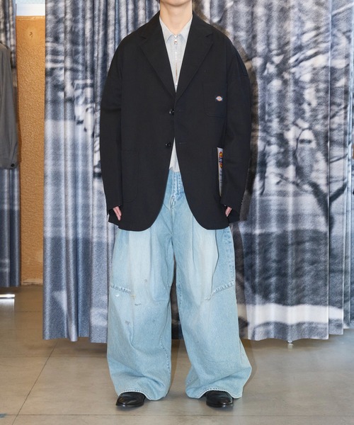 SHINYAKOZUKA(シンヤコヅカ)の「PAINTED ORDINARY CITY BAGGY(ISSUE#8)(デニムパンツ・メンズ・インディゴブルー/ブラック・M/S)」の16枚目の写真
