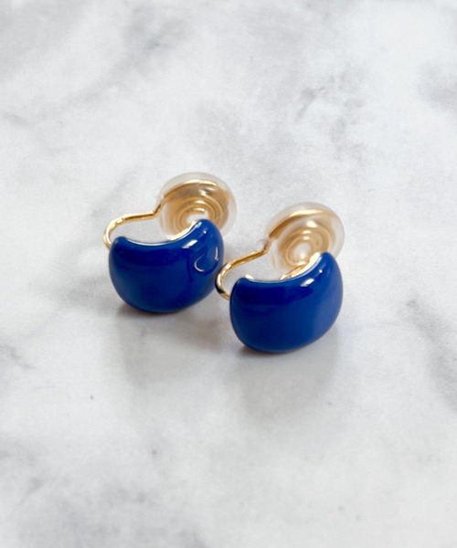 yu-ka(ユーカ)の「YU-KA:キャンディースクエアイヤリング Candee square earring(イヤリング・レディース・ブルー/グリーン・FREE)」の1枚目の写真