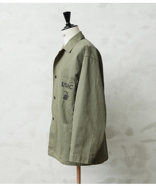 WAIPER.inc 米軍 1940's U.S.M.C. P-41 HBT ユーティリティジャケット