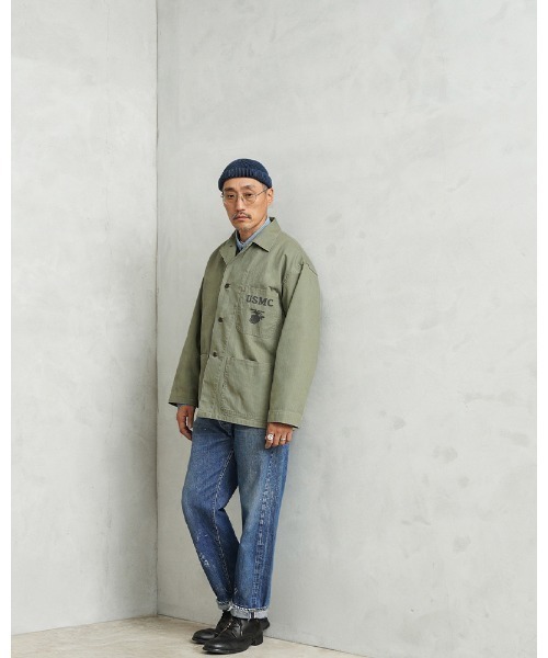 WAIPER.inc 米軍 1940's U.S.M.C. P-41 HBT ユーティリティジャケット