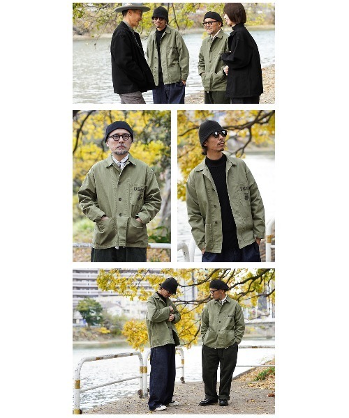 WAIPER.inc 米軍 1940's U.S.M.C. P-41 HBT ユーティリティジャケット