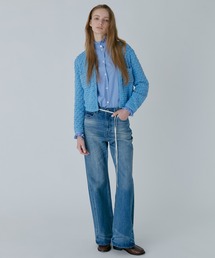 LE CIEL BLEU | ミッドライズブーツカットジーンズ / Mid-Rise Bootcut Jeans(その他パンツ)