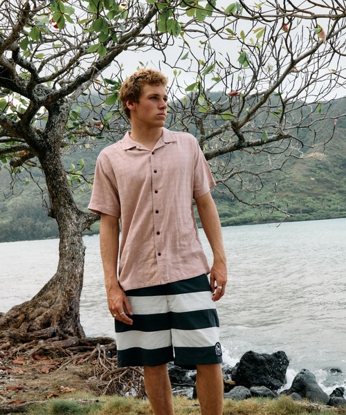 RVCA(ルーカ)の「RVCA メンズ VACANCY SS 半袖シャツ 【2026年春夏モデル】(シャツ/ブラウス・メンズ・ブルー系その他/ピンク系その他・SMALL/LARGE/X-LARGE/MEDIUM)」の2枚目の写真