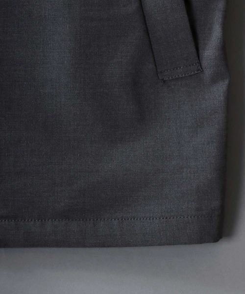 SITRY(シトリー)の「Half Sleeve Double-Breasted Tailored Jacket/オーバーサイズ ドレープ 半袖 ダブルテーラードジャケット セットアップ対応(テーラードジャケット・メンズ・ブラック/チャコール・M/L/LL)」の20枚目の写真