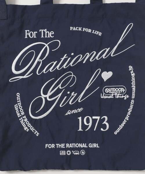 OUTDOOR PRODUCTS(アウトドアプロダクツ)の「追加3 Rational Girl ナイロン2WAYトート(クラッチバッグ・レディース・タン/グリーン/ブルー系その他/ブラウン/ブラック/ネイビー/イエロー/パープル・FREE)」の13枚目の写真