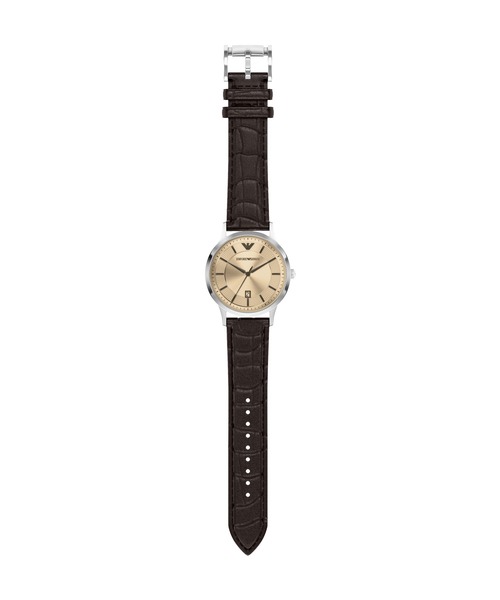 EMPORIO ARMANI（エンポリオアルマーニ）の「エンポリオ・アルマーニ 腕時計 メンズ アナログ レザー AR11783（アナログ腕時計・メンズ・ブラウン・FREE）」の6枚目の写真