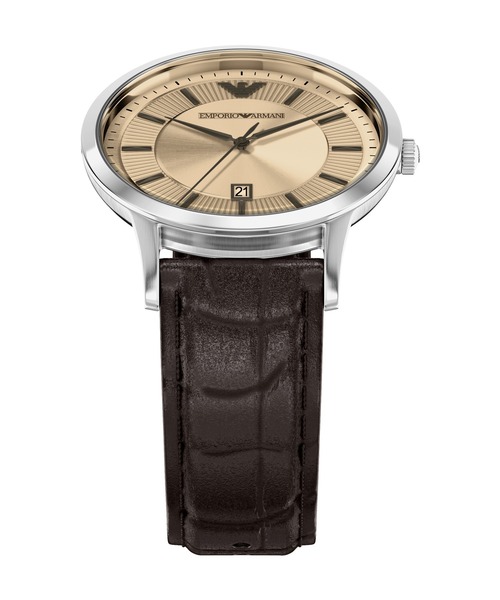 EMPORIO ARMANI（エンポリオアルマーニ）の「エンポリオ・アルマーニ 腕時計 メンズ アナログ レザー AR11783（アナログ腕時計・メンズ・ブラウン・FREE）」の8枚目の写真