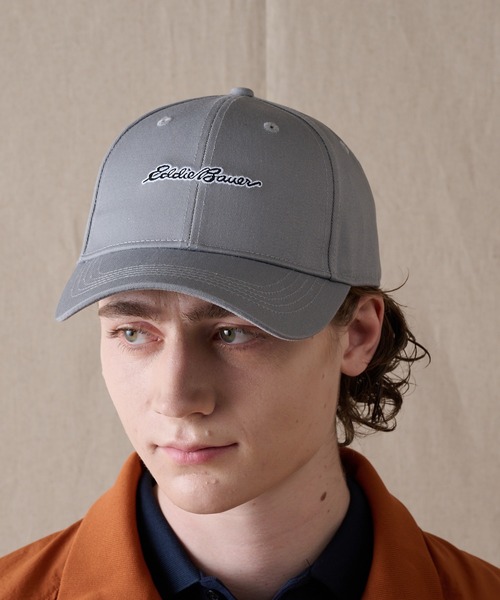 Eddie Bauer(エディーバウアー)の「EBロゴ キャップ(キャップ・メンズ・レッド/グレー/ネイビー/ブラック・F)」の2枚目の写真