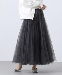 Gready Brilliant（グレディブリリアン）の「ドットチュールスカート（スカート）」