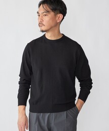 SHIPS: 14ゲージ アムンゼン クルーネック ロングスリーブ ニット