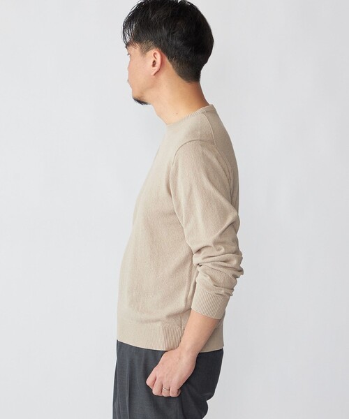 SHIPS(シップス)の「SHIPS: 14ゲージ アムンゼン クルーネック ロングスリーブ ニット(ニット/セーター・メンズ・ブラック/ホワイト/ベージュ/ネイビー・SMALL/MEDIUM/LARGE/X-LARGE)」の5枚目の写真