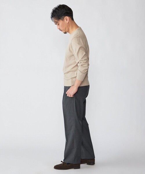 SHIPS(シップス)の「SHIPS: 14ゲージ アムンゼン クルーネック ロングスリーブ ニット(ニット/セーター・メンズ・ブラック/ホワイト/ベージュ/ネイビー・SMALL/MEDIUM/LARGE/X-LARGE)」の9枚目の写真