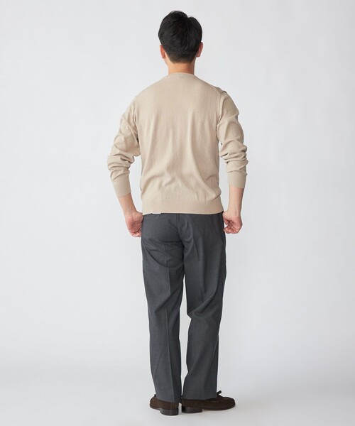 SHIPS(シップス)の「SHIPS: 14ゲージ アムンゼン クルーネック ロングスリーブ ニット(ニット/セーター・メンズ・ブラック/ホワイト/ベージュ/ネイビー・SMALL/MEDIUM/LARGE/X-LARGE)」の10枚目の写真