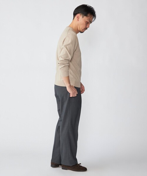 SHIPS(シップス)の「SHIPS: 14ゲージ アムンゼン クルーネック ロングスリーブ ニット(ニット/セーター・メンズ・ブラック/ホワイト/ベージュ/ネイビー・SMALL/MEDIUM/LARGE/X-LARGE)」の11枚目の写真