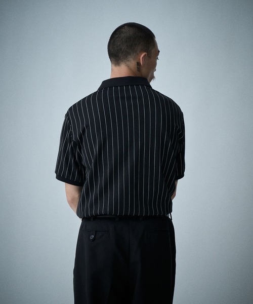 THE BOLDMAN(ザ ボールドマン)の「Active Polo Shirts / アクティブポロシャツ(ポロシャツ・メンズ・グレイッシュベージュ/ブラック/ネイビー・MEDIUM/LARGE)」の14枚目の写真