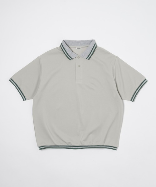 THE BOLDMAN(ザ ボールドマン)の「Active Polo Shirts / アクティブポロシャツ(ポロシャツ・メンズ・グレイッシュベージュ/ブラック/ネイビー・MEDIUM/LARGE)」の21枚目の写真