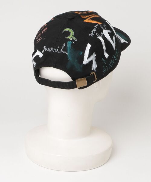 ROYAL FLASH（ロイヤルフラッシュ）の「guernika/ゲルニカ/Paint CAP 1（キャップ・メンズ・ブラック・F）」の2枚目の写真