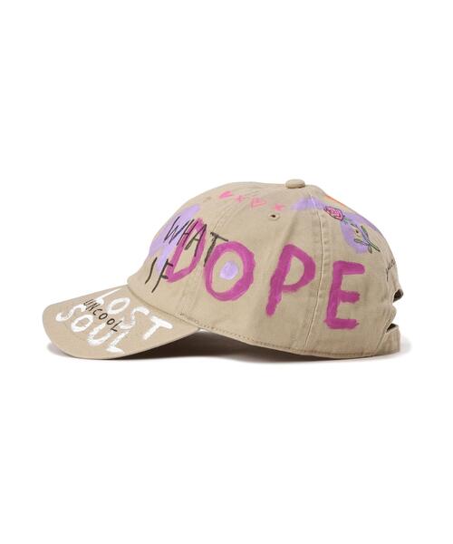ROYAL FLASH（ロイヤルフラッシュ）の「guernika/ゲルニカ/HAND PAINTED CAP（キャップ・メンズ・ブラック/カーキ/ホワイト・F）」の5枚目の写真